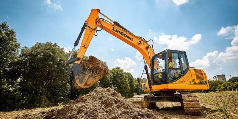 Liugong 913e 13 Ton Medium Crawler Excavator