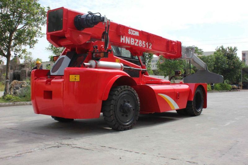 Socma Hnbz8512 Wheel Type Telescopic Slagging Truck with 10kn Slag Removing Force of Level and Vertical