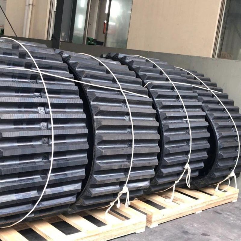 Rubber Track (K800X150X67) for Komatsu Dumper Machinery Equipment