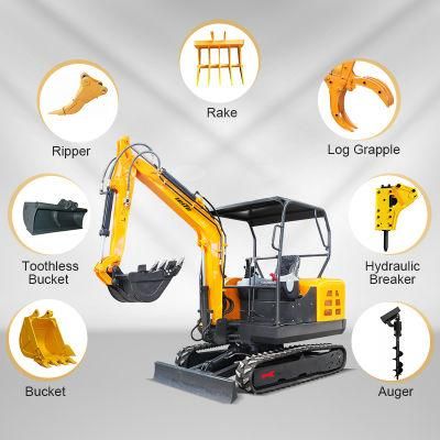 China Mini Excavator 3 Ton Garden Digging Machine Cheap Price Small Digger for Sale with CE ISO Certification Small Digger Hot
