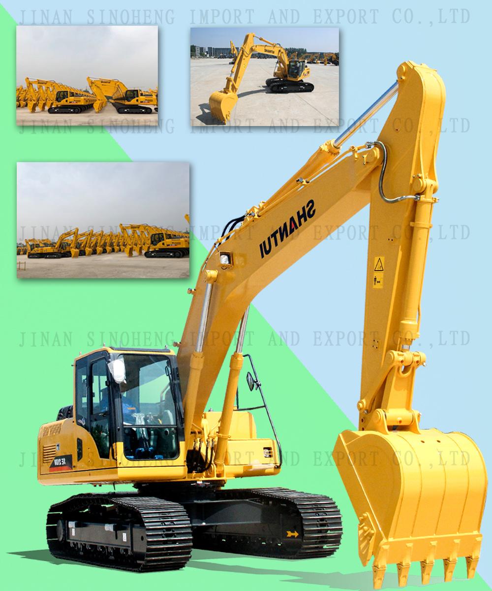 Shantui Good Condition Hydraulic Crawler Excavators Se210W Made in China