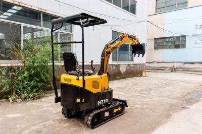 China Factory Directly Provided 1ton Crawler Excavator with CE 1000kg Bucket Diggers