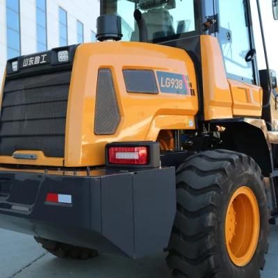 China Lugong Small/Compact/Mni Wheel Loader/Payloader/Front End Loader 2ton for Agriculture/Landscaping/Forest with CE EUR-V