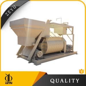 Js750 Concrete Mixing Plant with Manhole