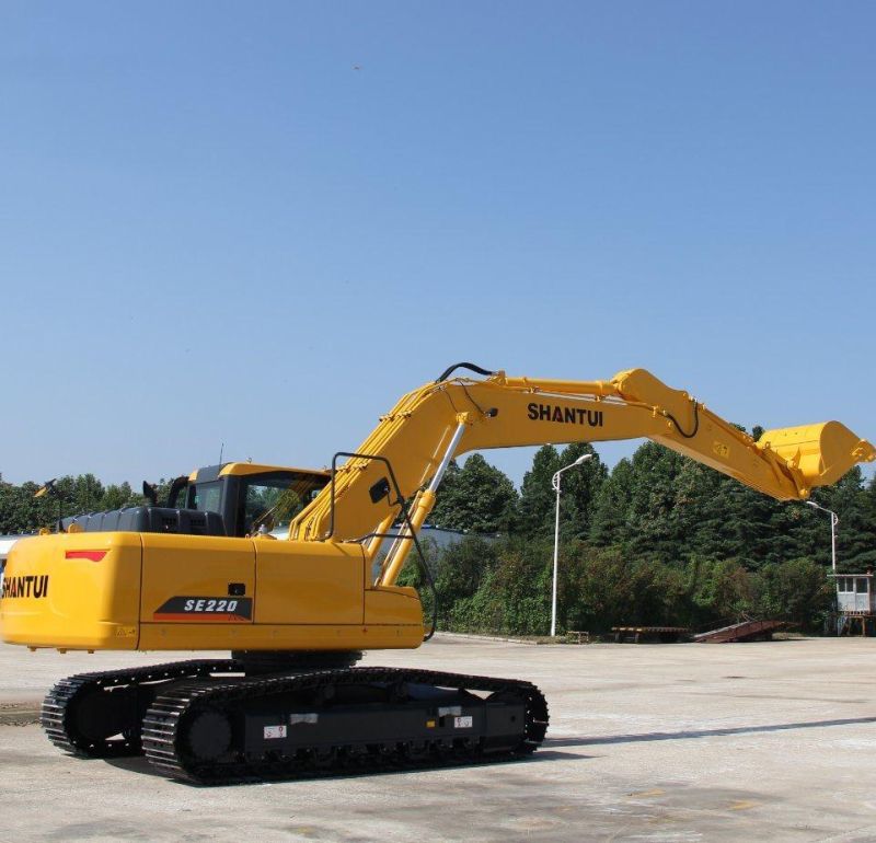 Shantui Brand New 20 Ton Hydraulic Excavator with Hammer