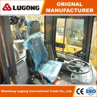 CE Approved LG939 Mini Wheel Loader Yuchai Engine 4WD Hoflader with Fork for Hire