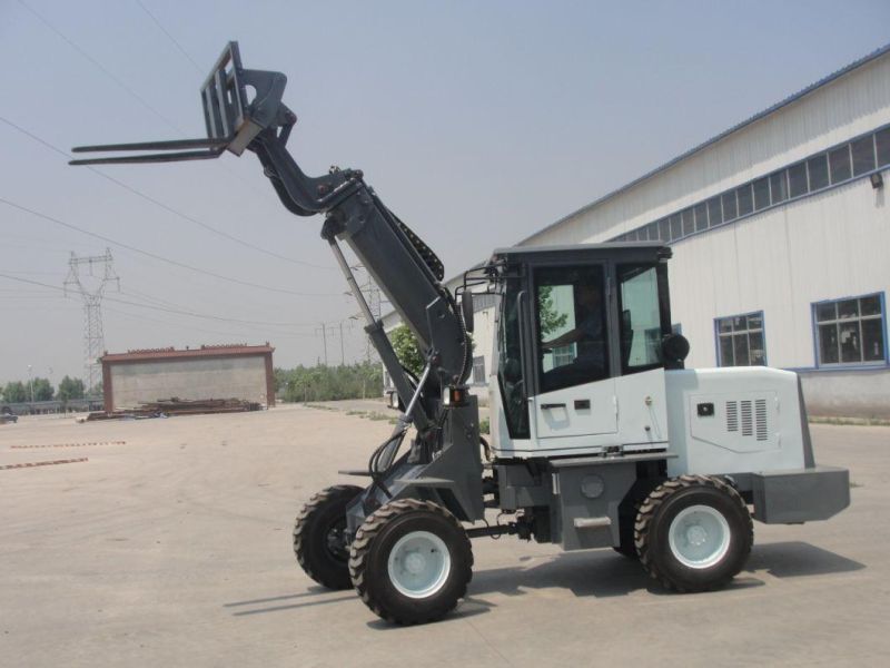 Articulated 1.8ton Telescopic Extend Arm Wheel Loader Price