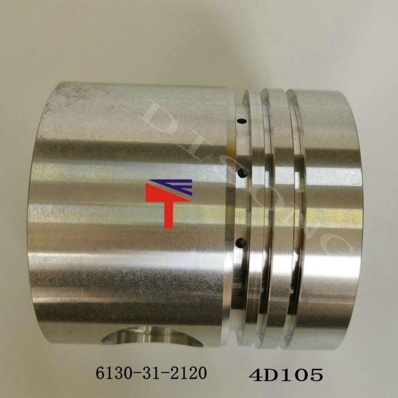 High-Performance Diesel Engine Engineering Machinery Parts Piston 6130-31-2120 for Engine Parts S4d105 Generator Set