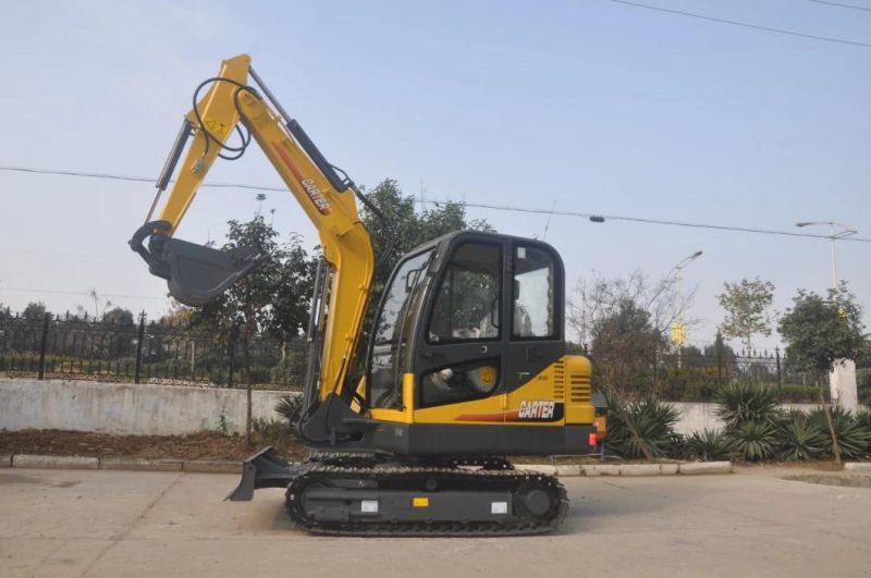 China Carter 4.5 Tons Small Digger Mini Crawler Excavator Manufacturer