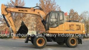 13 Ton Sugarcane Wheel Type Excavator Construction Machine