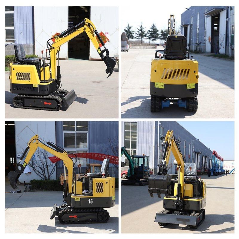 1.5 Ton Import Mini Excavator for Construction, Replaceable Accessories, Can Be Customized