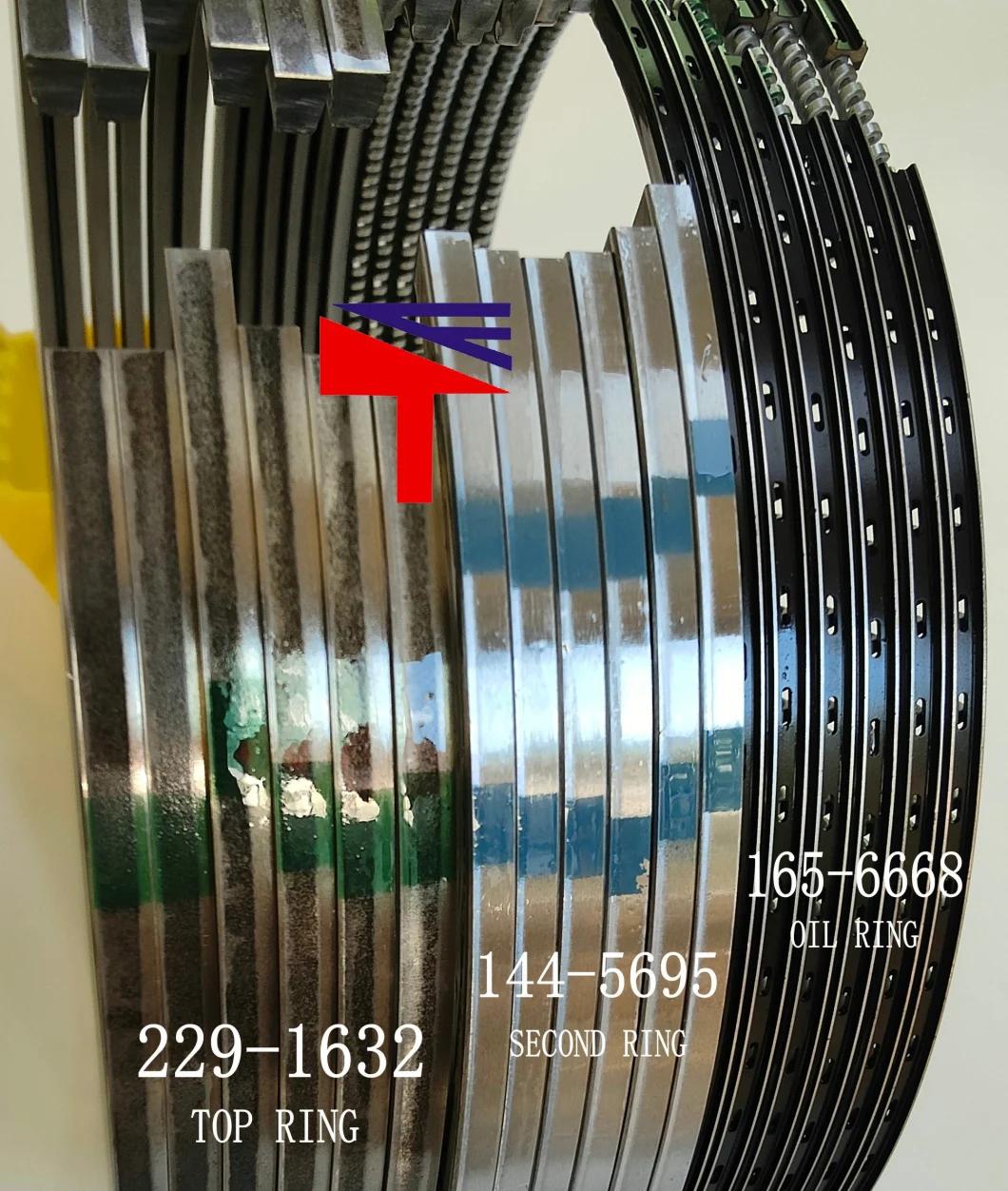 High Quality Diesel Engine Mechanical Parts Piston Ring 229-1632 144-5695 165-6668 for Engine Parts Cat3516c Generator Set