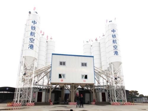 Hzs60vy Concrete Mixing Plant Small 60m3 Mobile Concrete Batching Plant