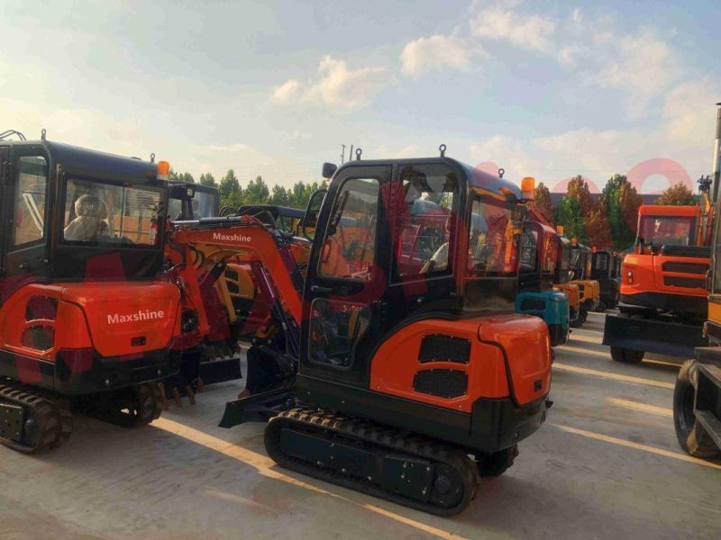 6ton Hydraulic Crawler Excavator 6.5ton Backhoe Small Excavator with Blade Digger Breaker Harmmer Optional