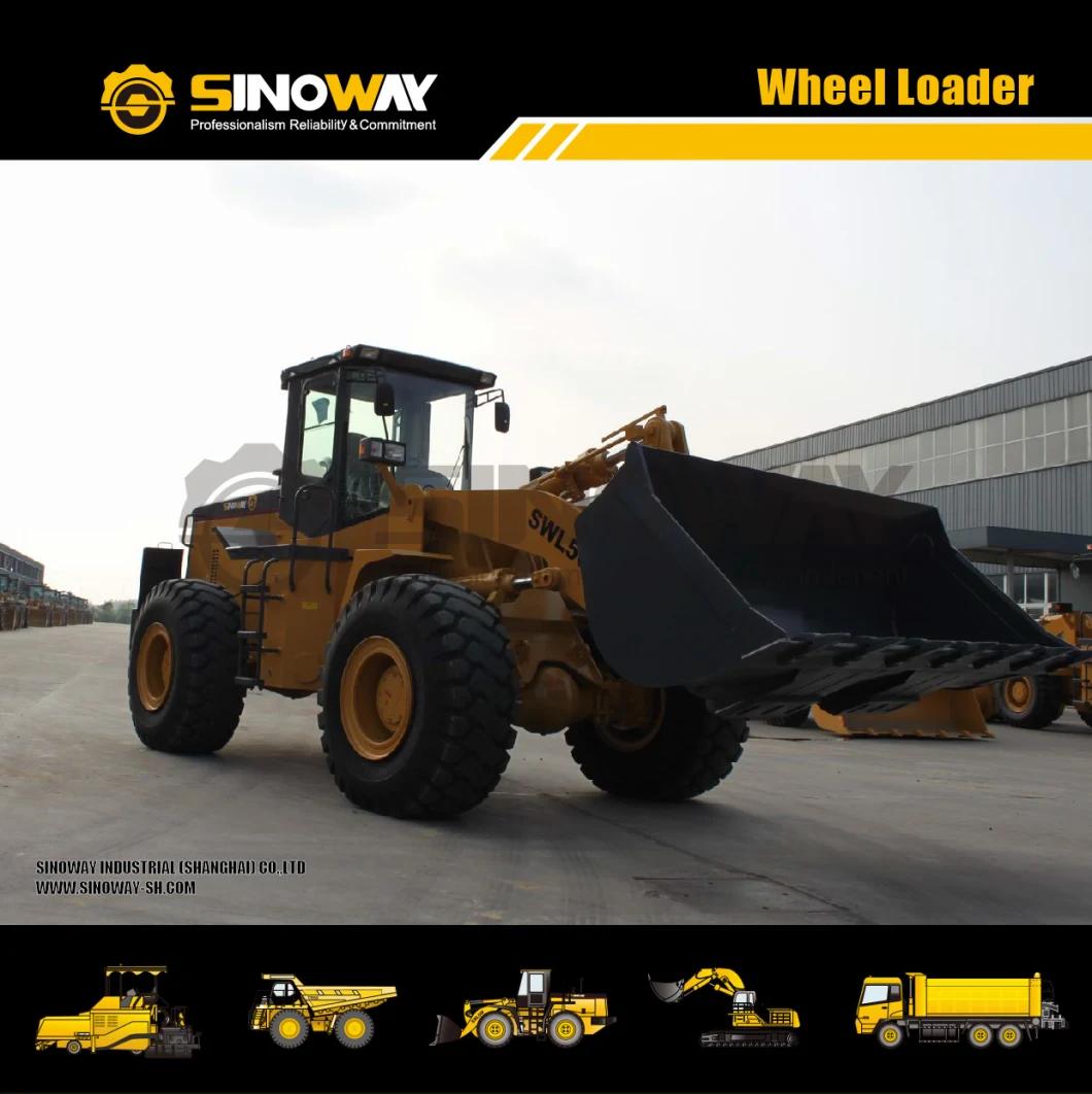 5 Ton Loader Shovel 3.0 Cbm Bucket Wheel Loader Shovel for Sale