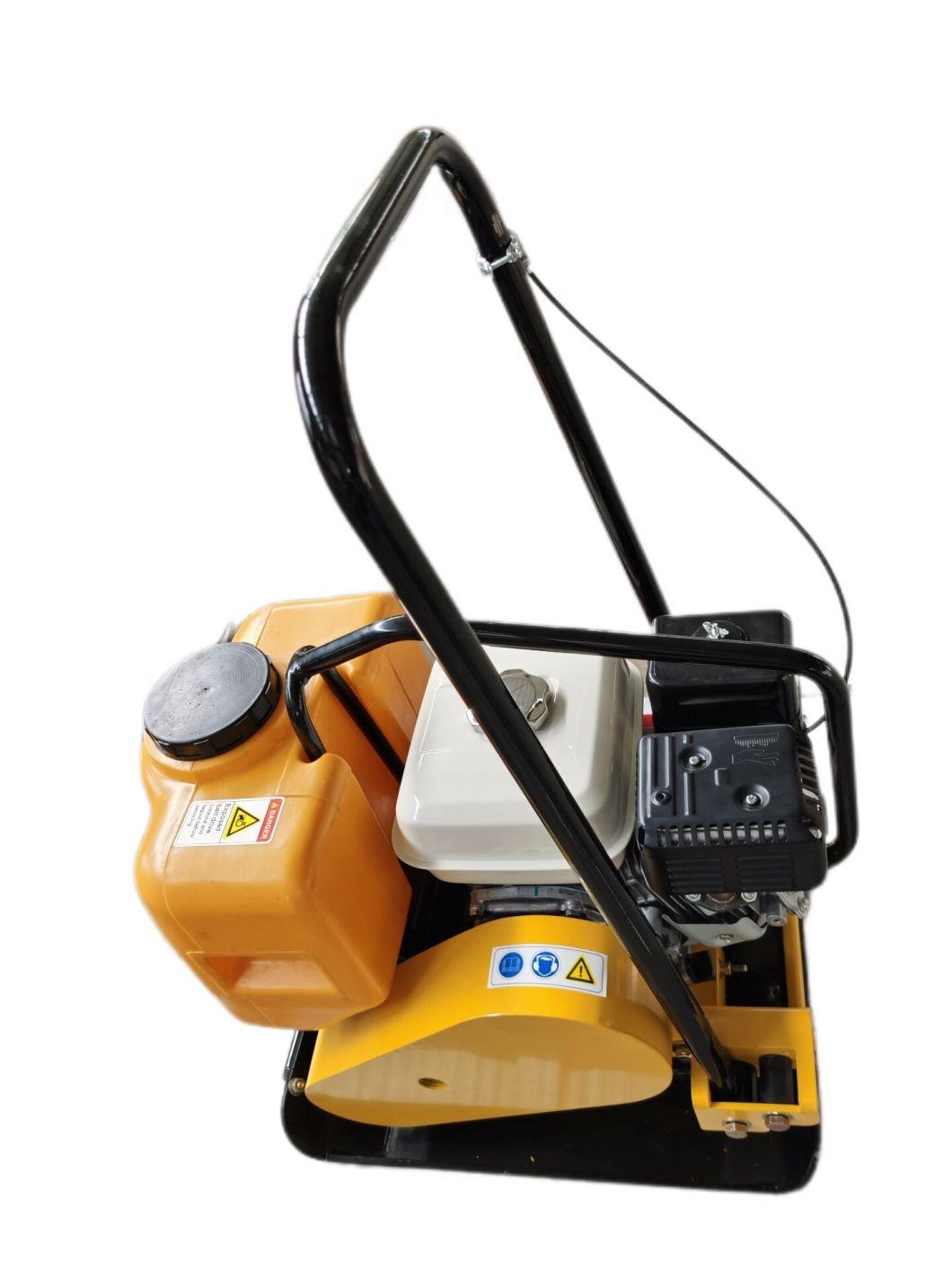 90 Kg Hand-Held One-Way Vibrating Plate Compactor with Built-in Water Tank to Compact Asphalt for Sale Yfpc-90