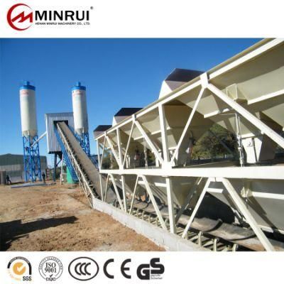 Hzs60 Hopper Ready Mix Container Type Concrete Batching Plant