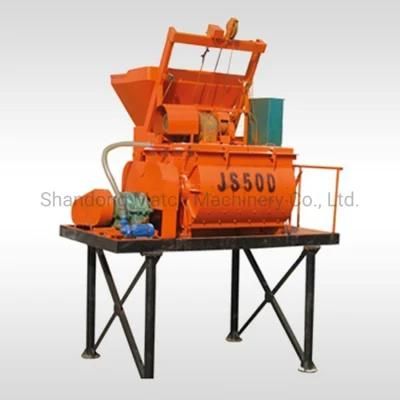 Construction Equipment Self-Loading Concrete Mixer Js500 Concrete Mixer Machine