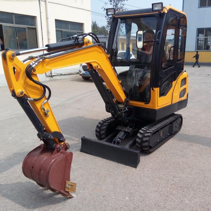 EPA Approved 1.8 Ton Mini/Small/Micro Excavator for Ca and Us Market