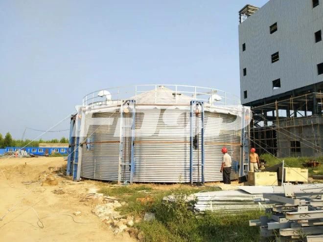 3000t Sawdust Pellet Silos Storing Wood Pellet Storage Silo