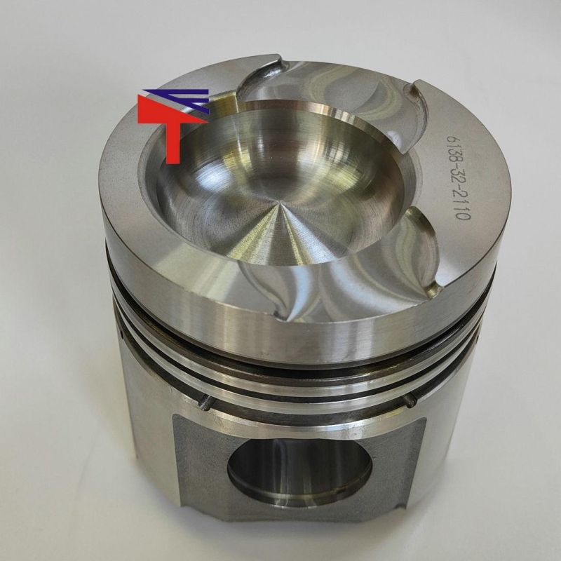 High-Performance Diesel Engine Engineering Machinery Parts Piston 6138-32-2110 for Engine Parts A6d110 Generator Set