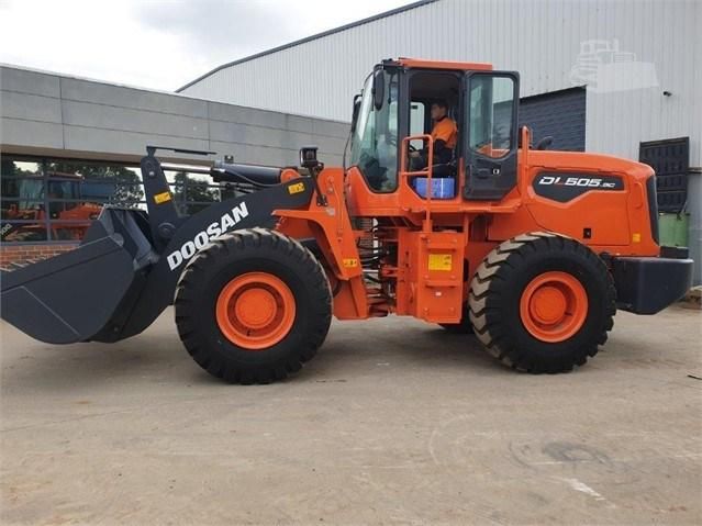 New Doosan Dl505 Wheeled Loader 5 Ton Payloader Front End Loader Construction Equipment for Sale