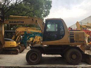 Used Pw130 Wheel Excavator