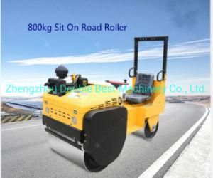 Double Drum Vibratory Compactor Roller Ride on Mini Compactor Road Roller