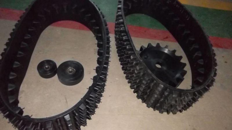 320mm Wide Rubber Crawler for Tracked Tank 320*87*33