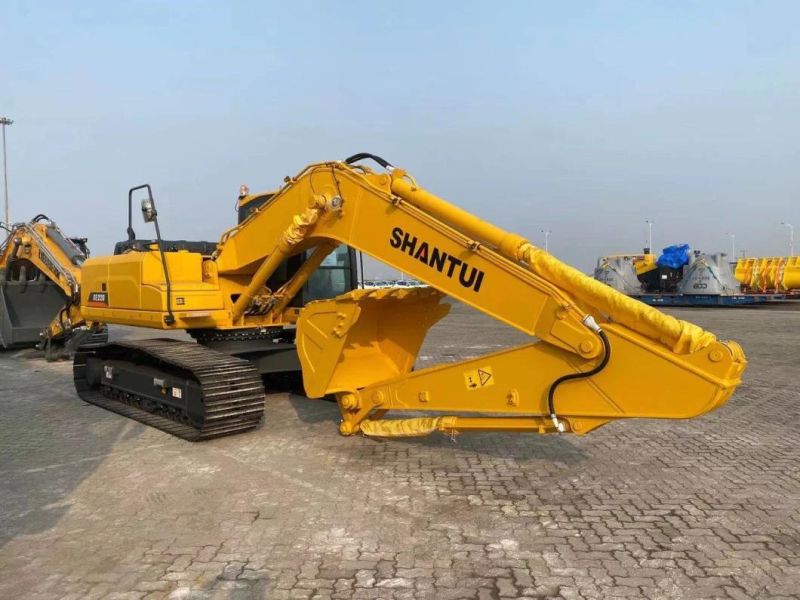 Shantui Liugong Middle 22 Ton Crawler Excavator with Ripper and Hammer in Ecuador