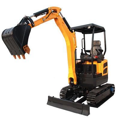 2000kg Crawler Excavator with Telescopic Track Frame