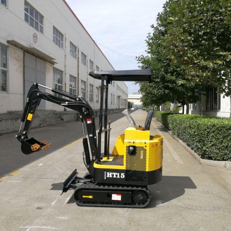 High Operating Efficiency 1.5t Mini Excavator Small/Mini Digger for Garden