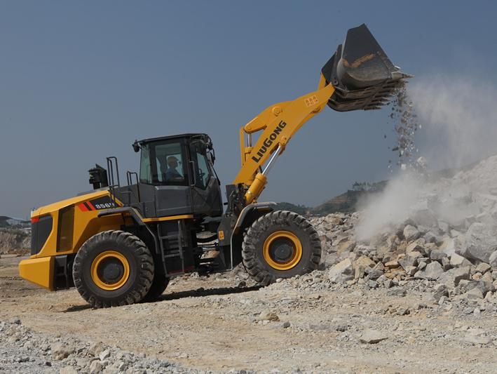 China Liugong Small 7 Ton 4.2m3 Wheel Loader Mini Front End Loader