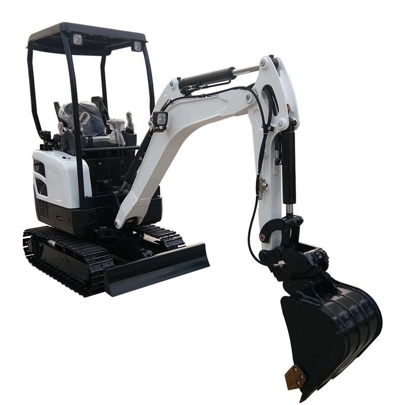 2 Ton Chinese Hydraulic Crawler Mini Excavator for Sale Small Micro Digger Machine Discount Price