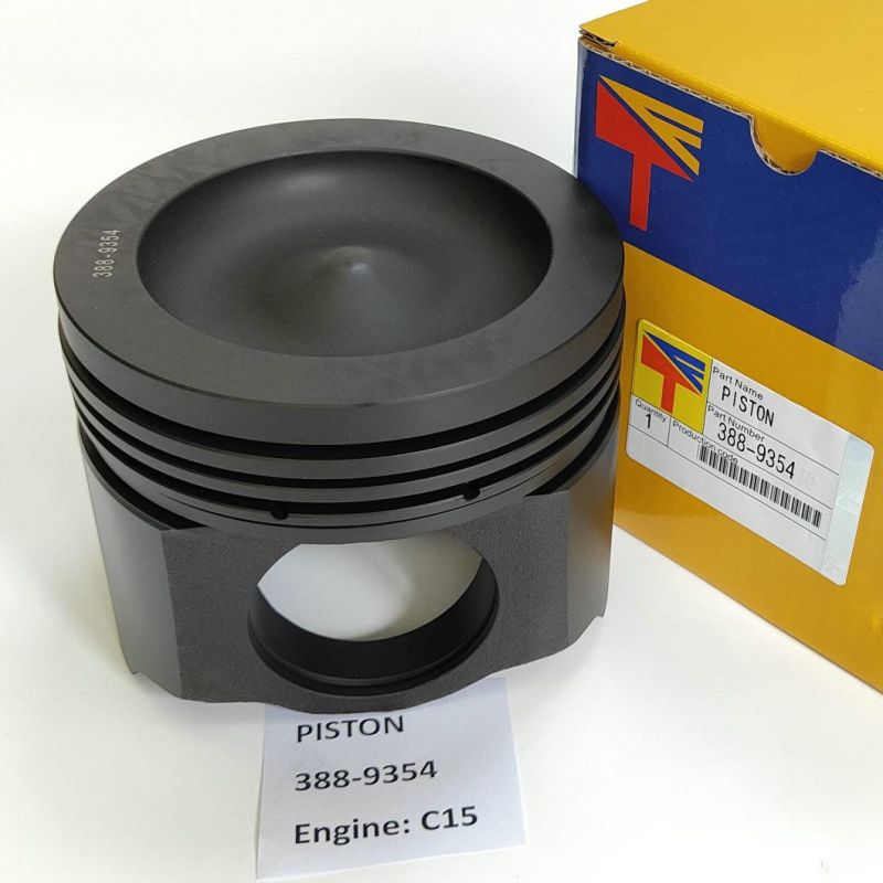High-Performance Diesel Engine Engineering Machinery Parts Piston 388-9354 for Wheel Loaders Parts 980h Excavator Parts E374D Engine Parts C15