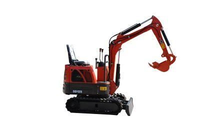 SD12s Cheap Price Chinese Mini Excavator Small Digger Crawler Earth Moving Digging Machine