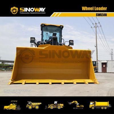 Sinoway 5 Ton Front End Mini Wheel Payloader with Zf Transmission