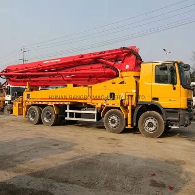 Putzmeister Concrete Pump/Used 37m 42m Concrete Pump Mounted on Truck