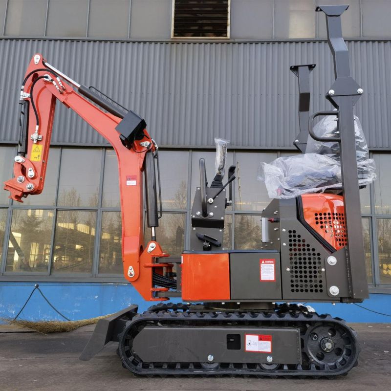 Mini Crawler Excavator 1 Ton Excavator Small Digger for Sale