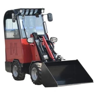 Hot Sale Farm Garden Hydraulic 0.6 Ton Wheel Telescopic Boom Loader for Sale