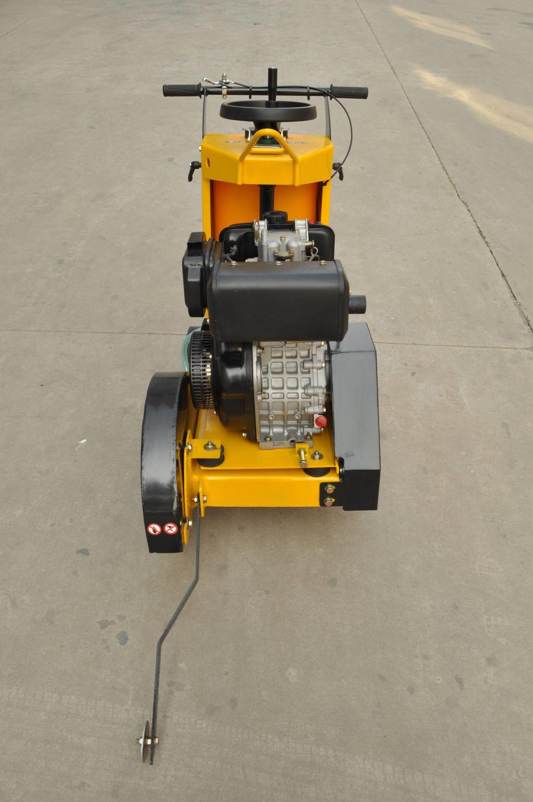 Single Blade Floor Saw Gasoline Concrete Road Cutting Machine