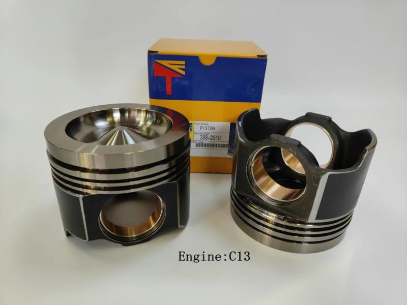 High-Performance Diesel Engine Engineering Machinery Parts Piston 388-2310 for Wheel Loaders Parts 980h Excavator Parts E345D E345c Engine Parts C13