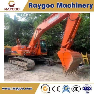 Good Working Condition Doosan / Hitachi / Volvo Used Excavator Dh220 Popular for Mining Industry