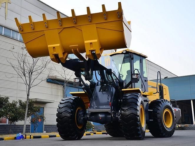 Cheap XCMG 3ton/4ton/5ton/5.5ton/6ton/7ton/8ton+ Medium Front End Hydraulic Wheel Loader with A/C, 3m³ Bucket Capacity (forklift and bucket can replace)