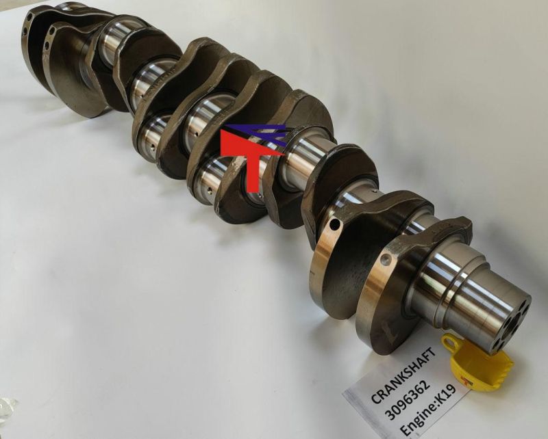 Machinery Engine Crankshaft 3096362 for K19 Engine Generator Set Excavator Dumptruck Heavy Truck