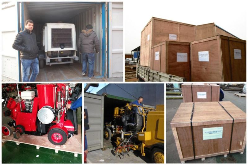Self-Propelled Multi-Function Cold Paint Road Marking Machine with Two-Component External-Mixing Application
