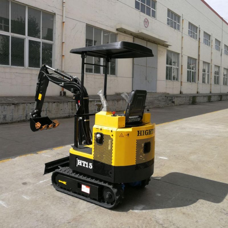 High Operating Efficiency 1.5t Mini Excavator Small/Mini Digger for Garden