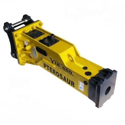 Mini Excavator with Hydraulic Rock Breaker Chisel Hydraulic Hammer