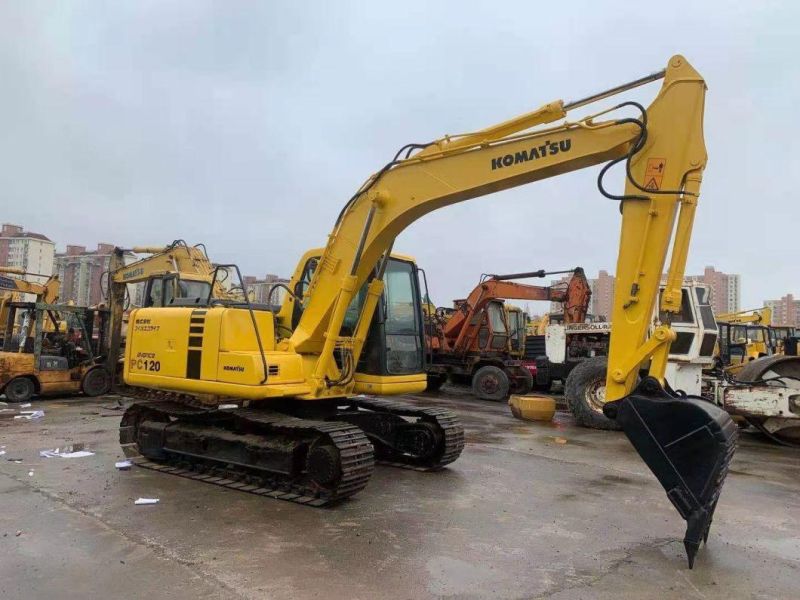 12 Ton Crawler Track Japan Excavators PC120-6 Used PC200-7 PC210-7 PC200-6 PC220-8 Excavadora Usada Excavatrice Pelle Producto Used Mini Excavator Sale Price