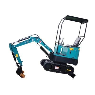 1000kg Kubota Swing Boom Crawler Cabin Mini Excavator for Farm